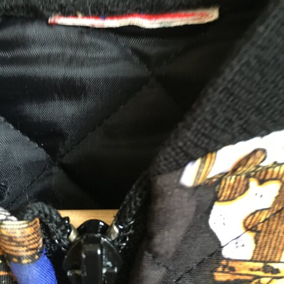 Studio J Pocket Watch + Lion Rococo Quilted Bomber Jacket - Picture 7 of 14